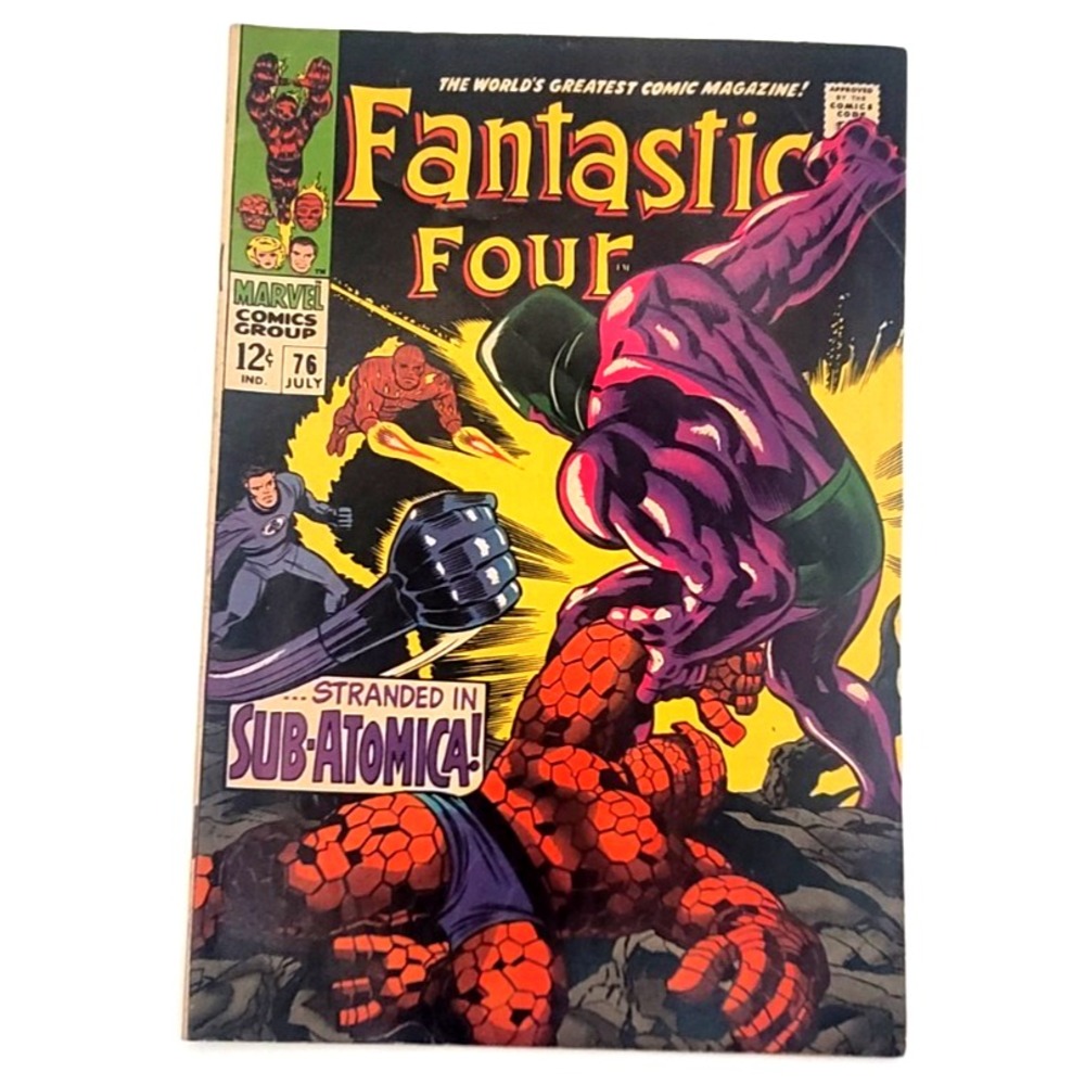 FANTASTIC FOUR #76 (1968) /VF-/ PSYCHO MAN 2ND APPEARANCE SILVER AGE